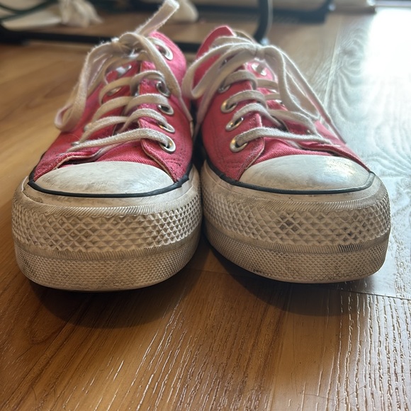 Red Converse All-Star Platform - Picture 6 of 7